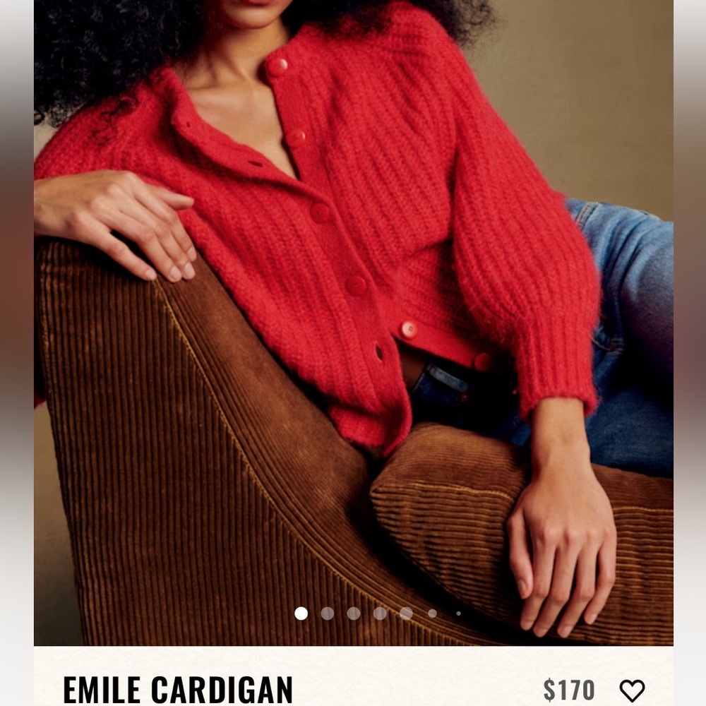 Sezane Emile Cardigan Size M